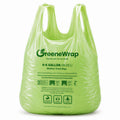 4-6 Gallon Medium Kitchen Bathroom Compostable Trash Bags, 100 Count